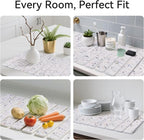 Stone Drying Mat for Kitchen Counter, 24 x 16 inches, Fast Drying Collapsible - Image 3