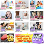 Antonki 2 Pack Digital Timer for Kids, Magnetic Countdown Kitchen Timers for - Image 7