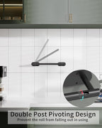 Paper Towel Holder Under Cabinet, Self Adhesive or Wall Mounted SUS304 - Image 2