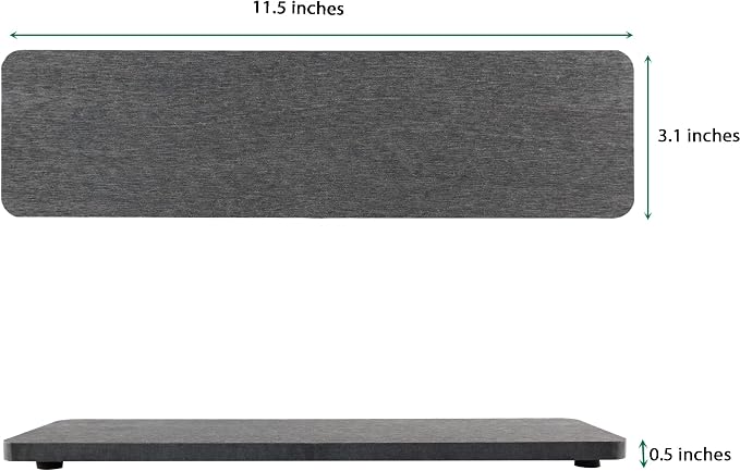 NiuYichee 2 Pcs Water Absorbing Stone Trays, Kitchen/Bathroom Sink Soap Dish - Image 5