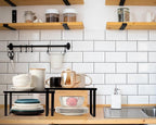 Marsui 4 Pcs Kitchen Organizer Accessories Set Cabinet Organizer Shelf and - Image 5