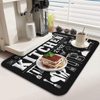 Dish Drying Mat for Kitchen Counter 2 Pack - Image 3