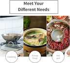 Newness Soup Ladle, Durable 304 Stainless Steel Soup Spoon - Image 7
