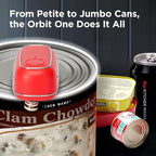 Kitchen Mama Orbit One Rechargeable Electric Can Opener: Hands-free, USB-C - Image 4