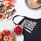Rosoz Funny BBQ Black Chef Aprons - Image 5