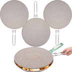 Tioncy 3 Pcs Silicone Splatter Screen by Tioncy