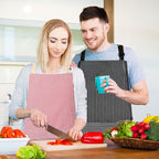 VALOME 2 Pack Kitchen Aprons, Apron - Image 6
