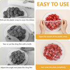 160Pcs Bowl Covers for Bread Proofing- Fits Bowls Up to 12", Large Thickened - Image 6
