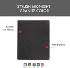 Dexas Superboard Reversible Pastry Board, 14 x 17 Inches, Midnight Granite Color - Image 7