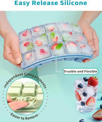 Upgraded Silicone Ice Cube Trays - Image 3