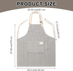 Janmercy 24 Pcs Aprons for Women Men - Image 2
