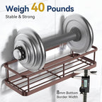 YASONIC Shower Caddy 3 Pack Rustproof Shower Organizer, Large Capacity Shower - Image 3