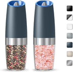 Gravity Electric Salt And Pepper Grinder Set, Automatic Salt And Pepper Grinder by KIARYUOLL