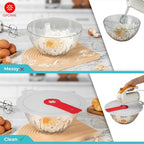 12 Inches Silicone Hand Mixer Splatter Guard, Compatible - Image 5