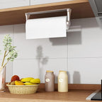 MONEER Paper Towel Holder Under Cabinet, Paper Towel Holder, Aluminum Alloy - Image 2