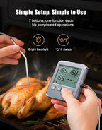 Dual Probe Meat Thermometer Digital - Image 4