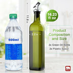 GMISUN Olive Oil Dispenser Bottle 2 Pack, Olive Oil Dispenser - Image 2