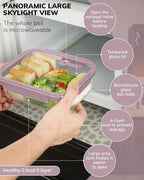 2-Pack Glass Food Storage Containers - Image 5