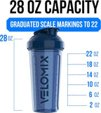 VELOMIX -2 Pack- 28 oz Protein Shaker Bottles - Image 4