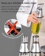 Oil Dispenser Bottle, 17oz Olive Oil Dispenser Oil Sprayer, Baking Frying - Image 5