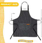 Handepo 4 Pcs Kitchen Aprons - Image 2