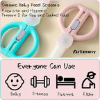 Ceramic Baby Food Scissors Kids - Image 6