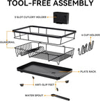 TOOLF Dish Drying Rack, Dish Racks - Image 7