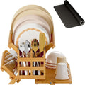 Greenual Bamboo Dish Drying Rack by Greenual