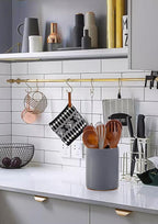 Nucookery Utensil Holder, 6.4" Ceramic Kitchen Utensil Holder - Image 7