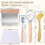 Bread Making Tools and Supplies, inclued Round Baking Mat and Oval Baking Mat - Image 3