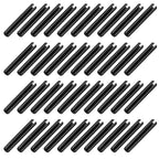 MECCANIXITY 60Pcs Slotted Split Roll Pins 6/25 Inch Dia. 1-3/5 Inch Length 65Mn by MECCANIXITY