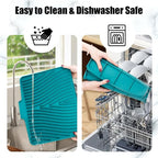 TIKNIK Silicone Dish Drying Mat, Stone Drying Mat - Image 5