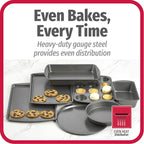 GoodCook Everyday 7-Piece Non-Stick Bakeware Set – 2 Cookie Sheet Pans - Image 5