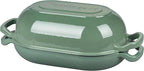 VORRINGARD Enameled Cast Iron Sourdough Bread Oven, Dutch Oven, Loaf Cast Iron - Image 7