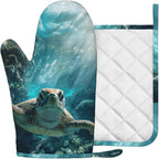 Sea Turtles Oven Mitt and Pot Holder - Image 2