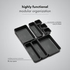 Madesmart 8-Piece Interlocking Bin Pack - Image 2