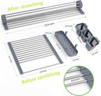 BBXTYLY Expandable Roll Up Dish Drying Rack Up to 22.8''with 2 Storage Baskets - Image 6