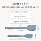 Starpack 'Scrape & Stir' Silicone Spatula Set - Image 5