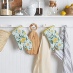 Martha Stewart Lemon Whimsy Oven Mitt 2-Pack Set - Image 2