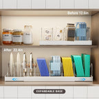 Magheo Expandable Food Storage Container Lid Organizers - Image 3