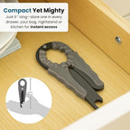 Jokari 3-Pack Multi Bottle Opener – Jar Lid Opener, Can Tab Lifter, Twist Cap - Image 3