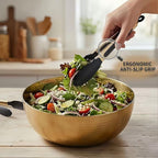 Professional Gold Kitchen Tongs - Image 3