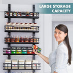 Eastherry Over The Door Pantry Organizer，9-Tier Over The Door Organizer - Image 7