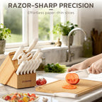 Astercook Knife Set, 15 Pieces Kitchen Knife Set - Image 5
