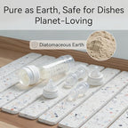 Stone Drying Mat for Kitchen Counter, 24 x 16 inches, Fast Drying Collapsible - Image 5
