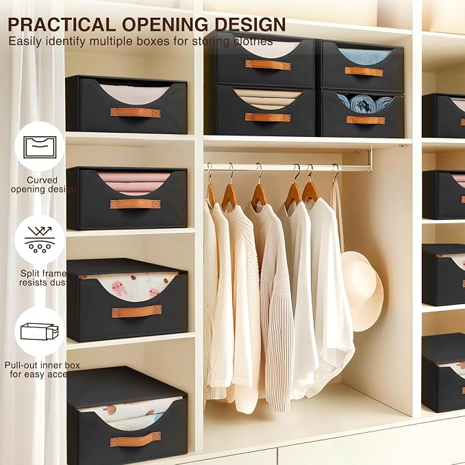 Homsorout Stackable Storage Drawers - Image 5