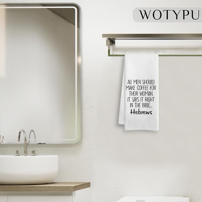 Funny Coffee Kitchen Towels, Coffee Gifts - Image 5
