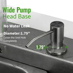 Kitchen Sink Soap Dispenser, Built in SoapDispenser, Counter Lotion Dispenser - Image 7
