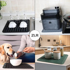ZLR 2 Pcs Silicone Dish Drying Mat 12" x 12" Square - Image 5
