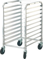 VEVOR 10-Tier Bun Pan Rack, Aluminum Racking Trolley Storage - Image 11